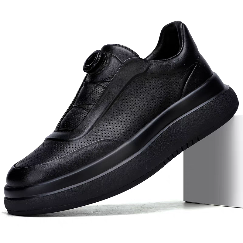 Men's Genuine Leather Casual Sneakers