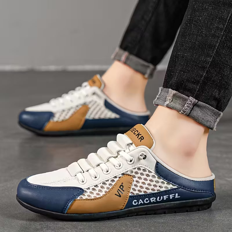 Milan Herrenschuhe aus echtem Leder mit komfortabler Airbag-Sohle und ultraleichtem Material
