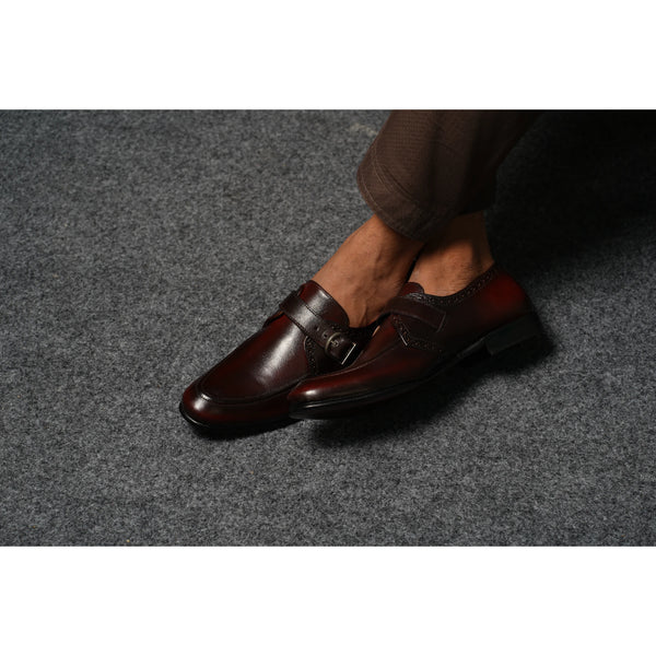 Burgendy Premium Cow leather loafers