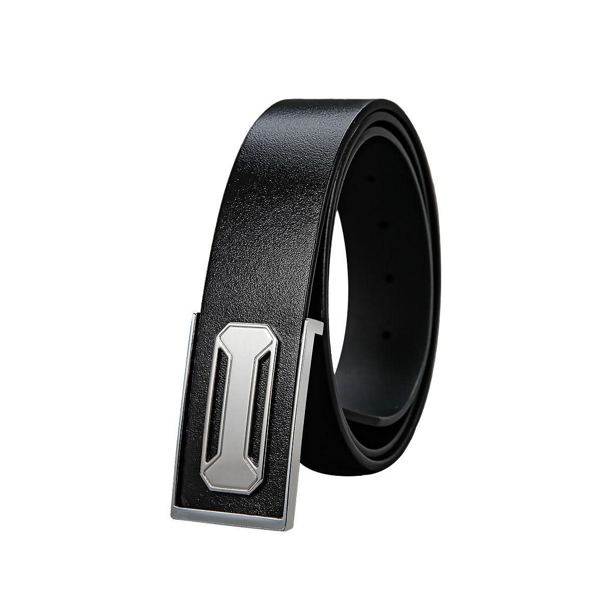 Premium Top-Grain Leather Belt – High-End Business & Casual Men's Dress Strap