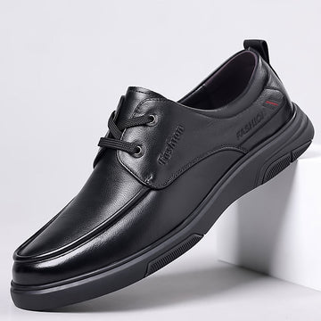 Men's Milan casual leather business comfortable single shoes