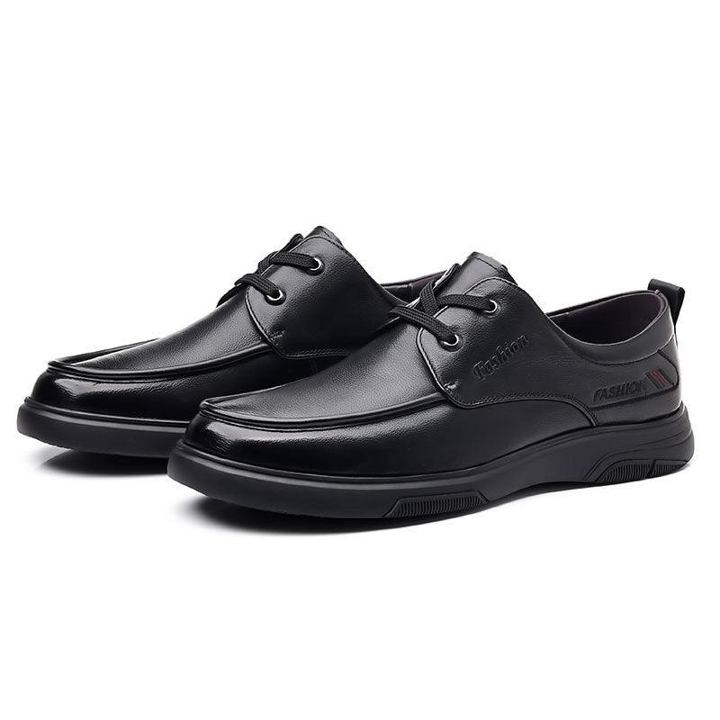 Men's Milan casual leather business comfortable single shoes