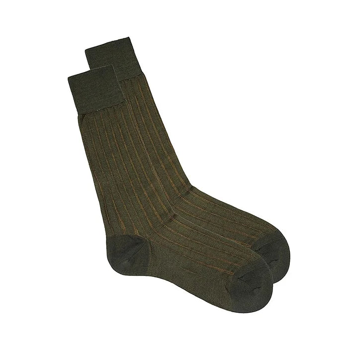 3D Striped Mid-tube Dress Socks