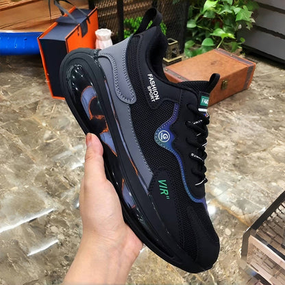 Milan genuine leather comfortable airbag sole ultra-light men's shoes