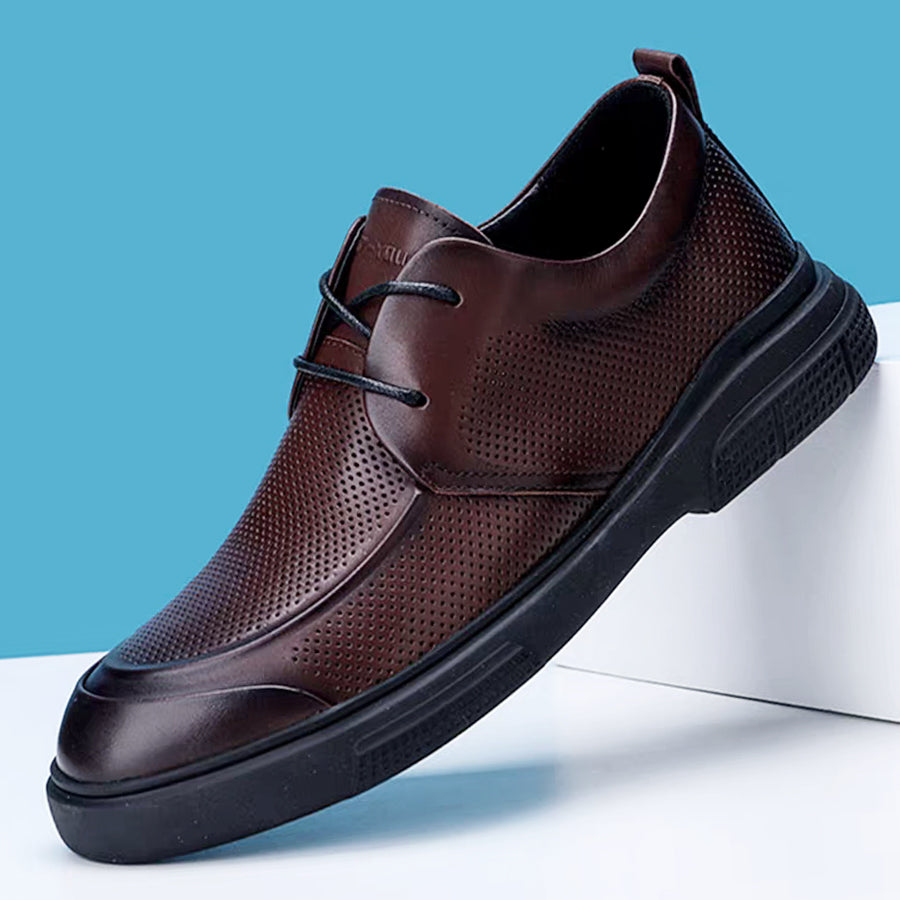 Heritage Oxfords - Premium Grain Leather Business Casual Shoes