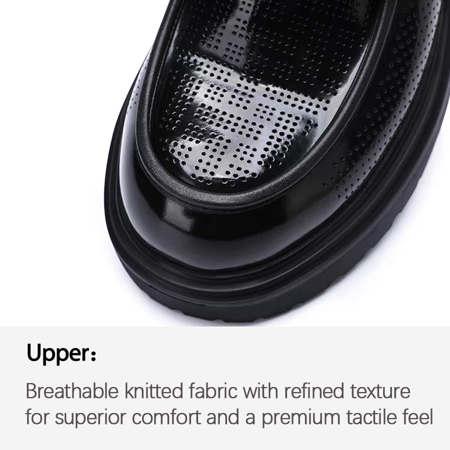 Mocasines de lujo sin cordones: zapatos de piel de becerro de primera capa hechos a mano (italianos)