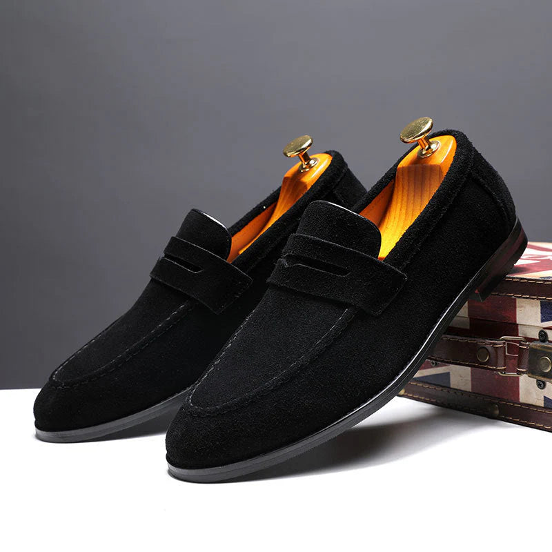 Pelle Italiana Wildleder-Loafer