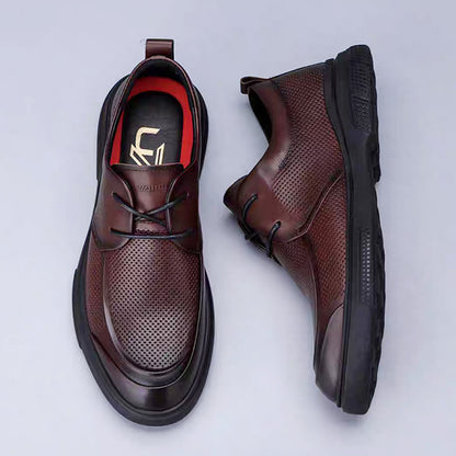 Heritage Oxfords - Premium Grain Leather Business Casual Shoes