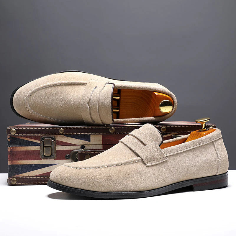 Pelle Italiana Wildleder-Loafer