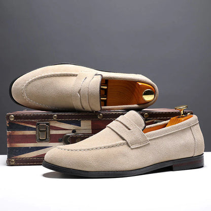 Pelle Italiana Wildleder-Loafer