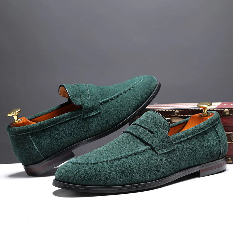 Pelle Italiana Wildleder-Loafer