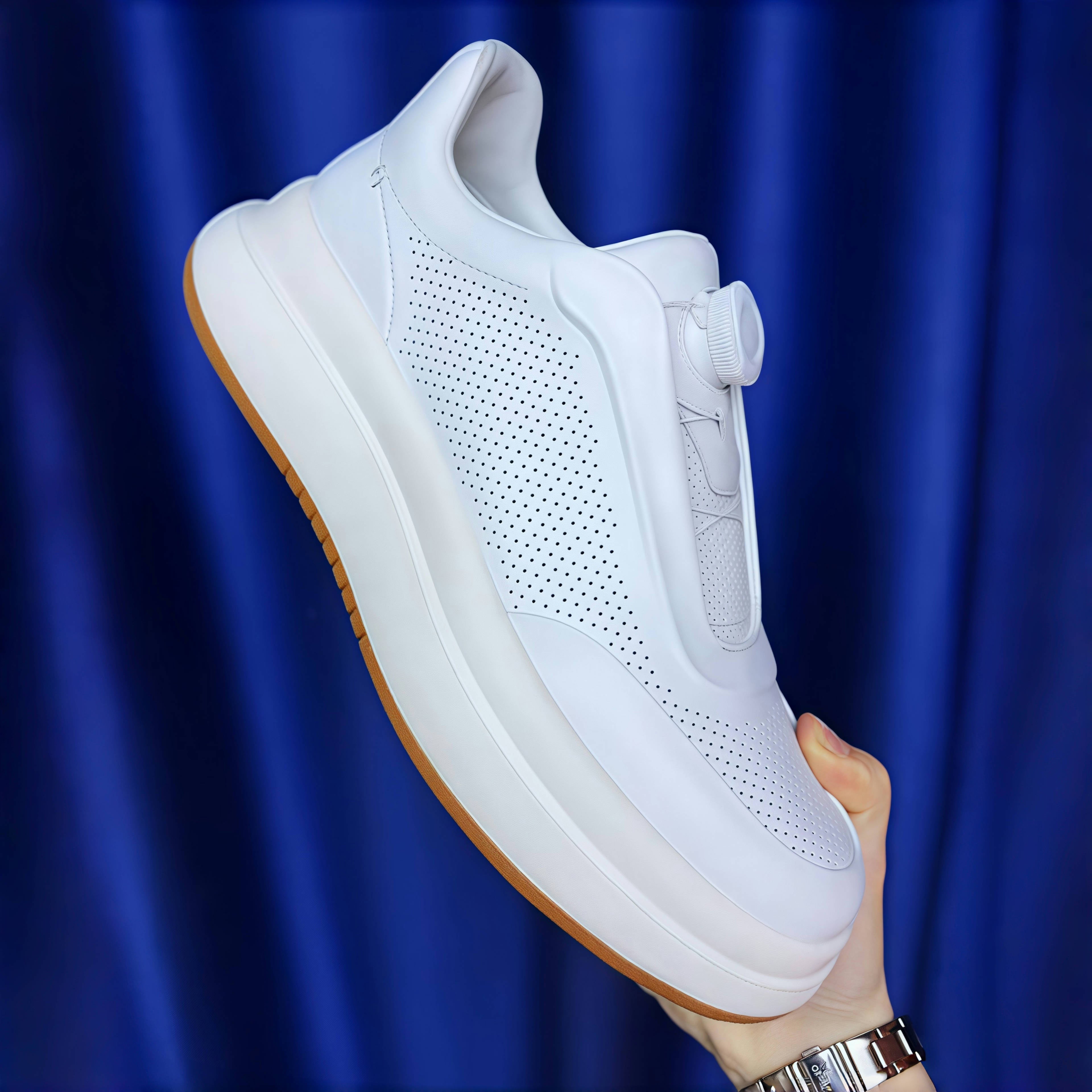 Men's Genuine Leather Casual Sneakers