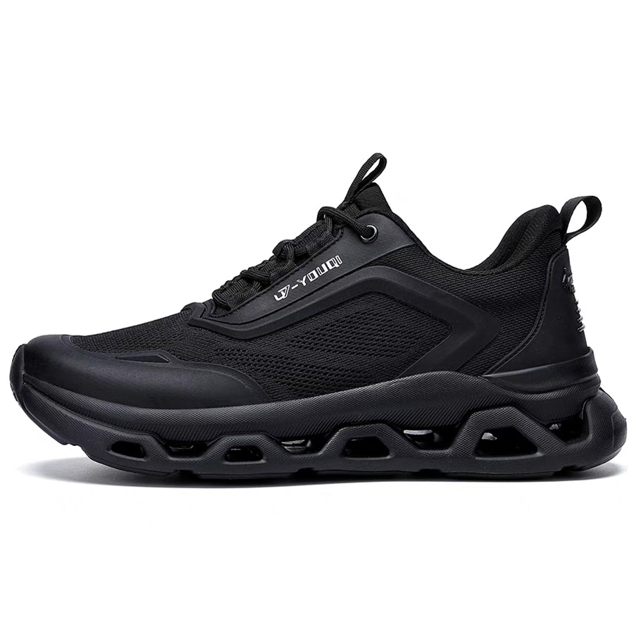 Men's Knit Sneakers - Cloud Cushion Soft Sole & Breathable Mesh Fashion Runners