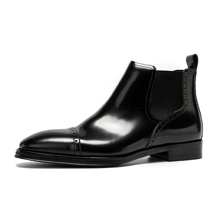Elite High-Shine Chelsea Boots: Der Inbegriff britischer Business- und Abendgarderobe