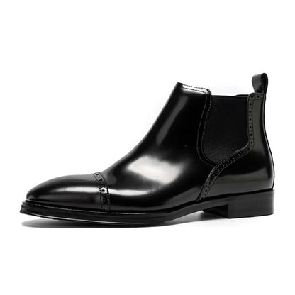 Elite High-Shine Chelsea Boots: Der Inbegriff britischer Business- und Abendgarderobe