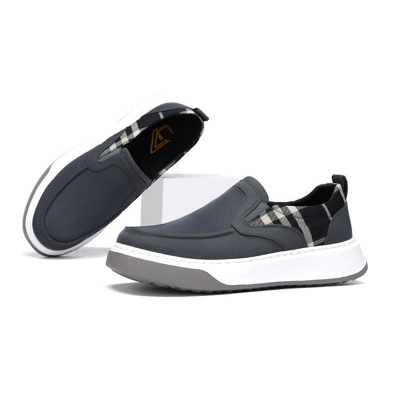 Milan Herrenschuhe aus echtem Leder mit komfortabler Airbag-Sohle und ultraleichtem Material