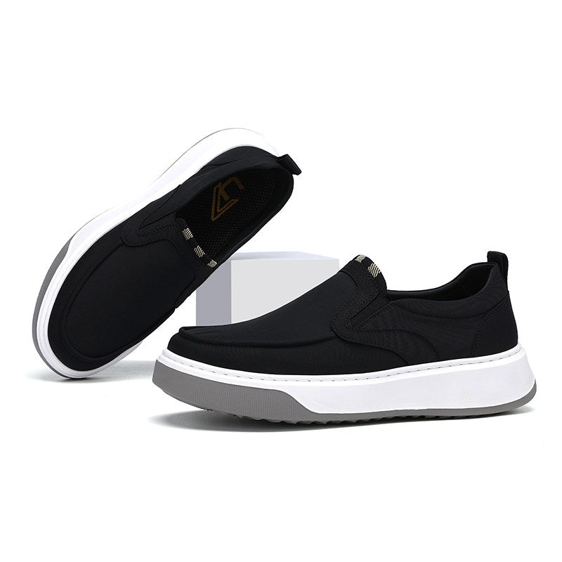 Milan Herrenschuhe aus echtem Leder mit komfortabler Airbag-Sohle und ultraleichtem Material