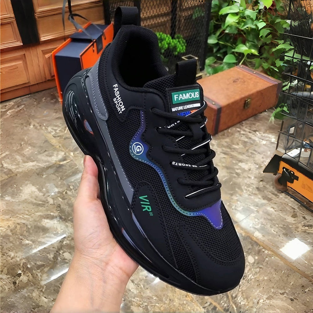 Milan genuine leather comfortable airbag sole ultra-light men's shoes