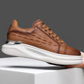 New Stylish Crocodile-Patterned Mesh Breathable Casual Shoes