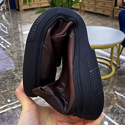 Heritage Oxfords - Premium Grain Leather Business Casual Shoes