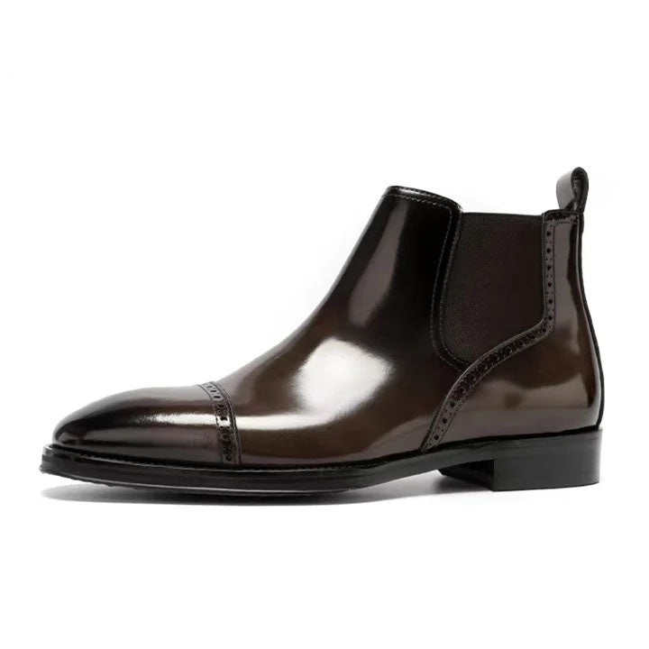 Elite High-Shine Chelsea Boots: Der Inbegriff britischer Business- und Abendgarderobe