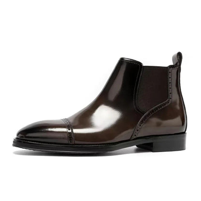 Elite High-Shine Chelsea Boots: Der Inbegriff britischer Business- und Abendgarderobe