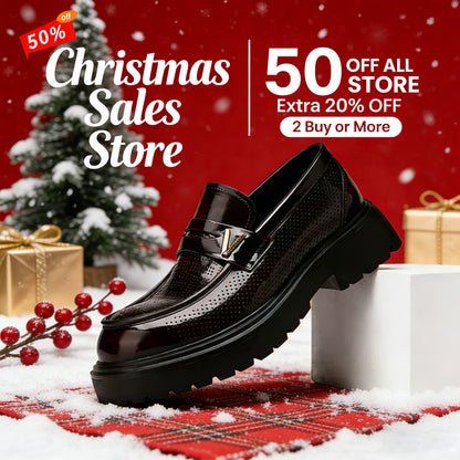 Luxuriöse Herrenschuhe | Designer-Leder in Krokodiloptik | Business Casual (Vorverkauf)