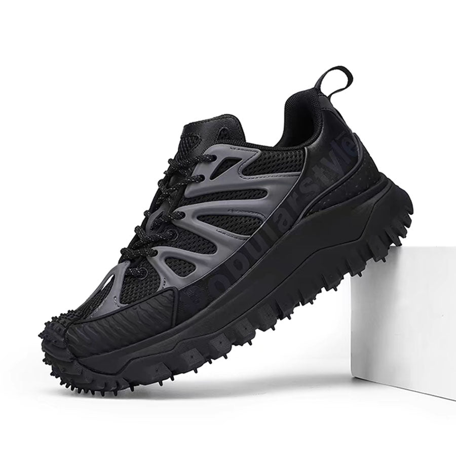 New Mesh Thick-Sole Outdoor Hiking Sneakers