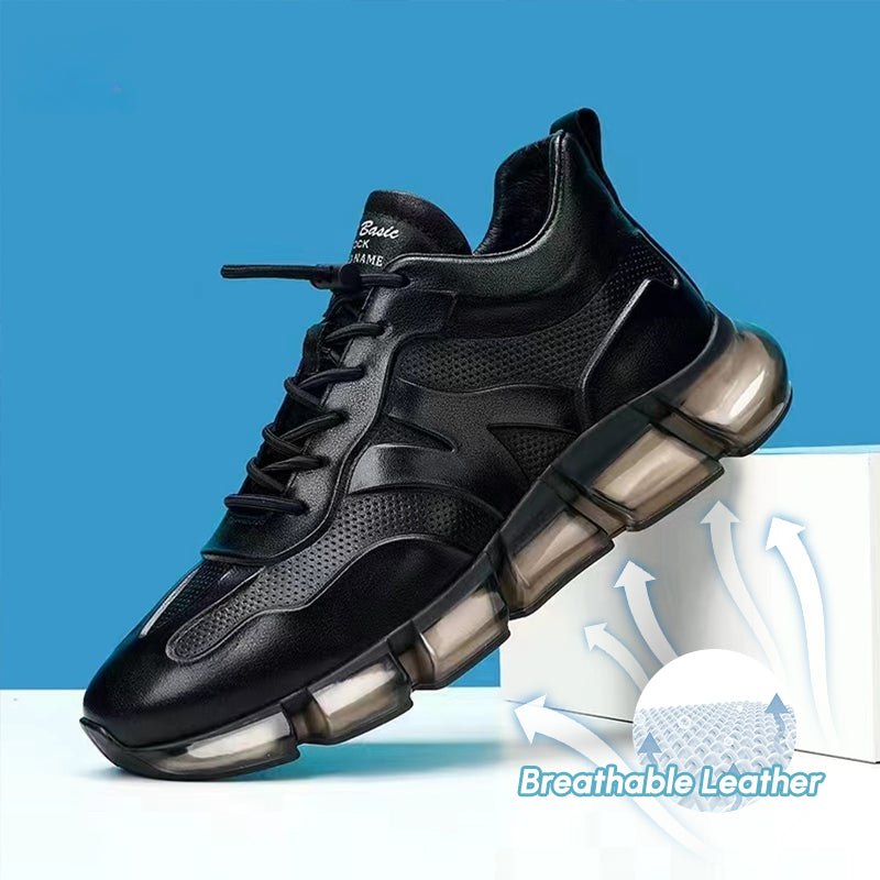 Mailänder handgefertigte, ultraleichte High-End-Herrenschuhe aus echtem Leder 