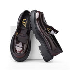New high-end genuine leather perforated business British casual soft sole loafers（Pre-sale）