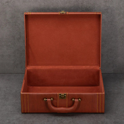 Italienische traditionelle Retro-Handarbeits-Schuhbox