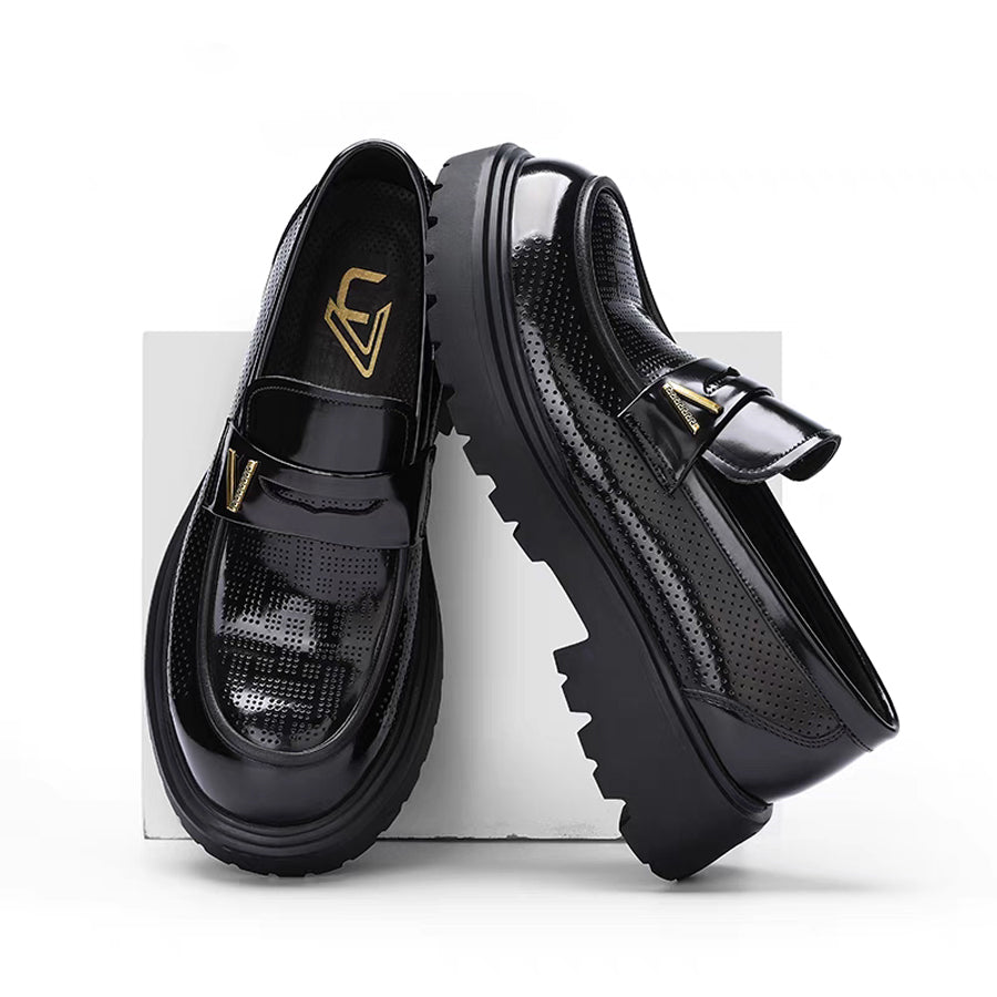 Luxury Slip-On Loafers - Handcrafted First-Layer Calfskin Shoes（Pre-sale）