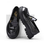 New high-end genuine leather perforated business British casual soft sole loafers（Pre-sale）