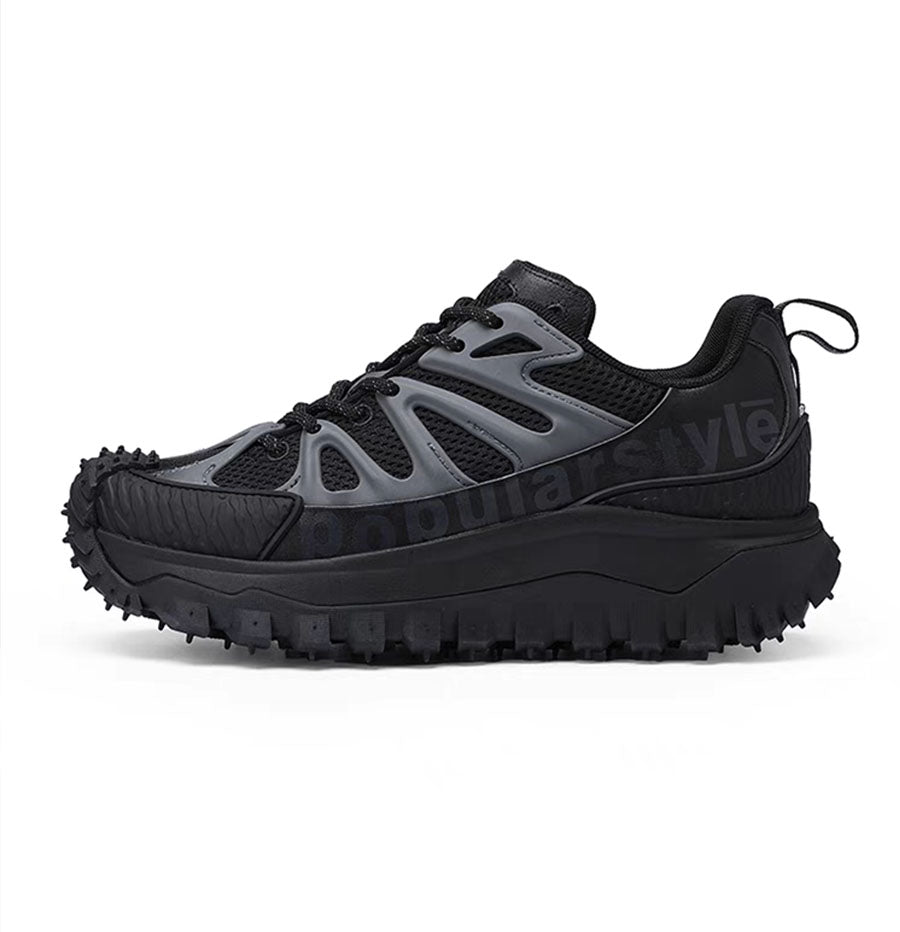 New Mesh Thick-Sole Outdoor Hiking Sneakers