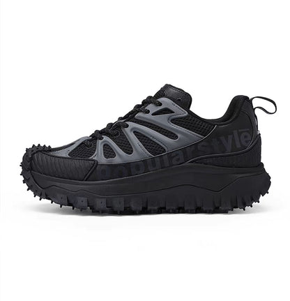 New Mesh Thick-Sole Outdoor Hiking Sneakers