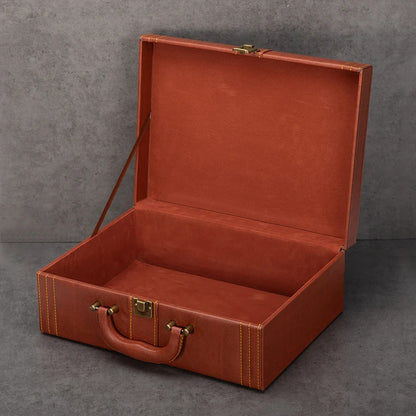 Italienische traditionelle Retro-Handarbeits-Schuhbox