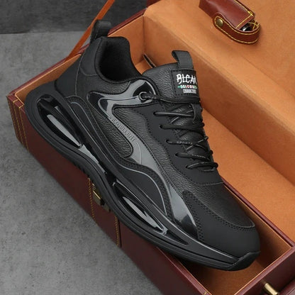 Milan genuine leather comfortable airbag sole ultra-light men's shoes