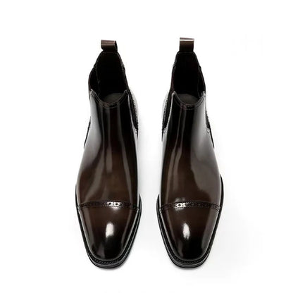 Elite High-Shine Chelsea Boots: Der Inbegriff britischer Business- und Abendgarderobe