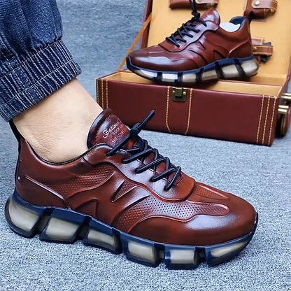 Milan Handmade Genuine Leather Ultra-light High-end Men's Shoes（（Premium Leather）