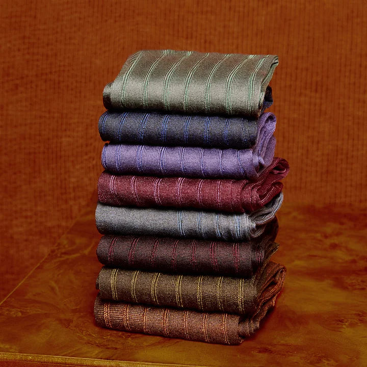 3D Striped Mid-tube Dress Socks