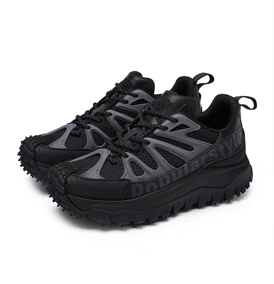 New Mesh Thick-Sole Outdoor Hiking Sneakers