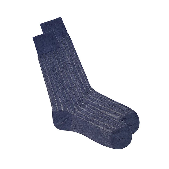 3D Striped Mid-tube Dress Socks