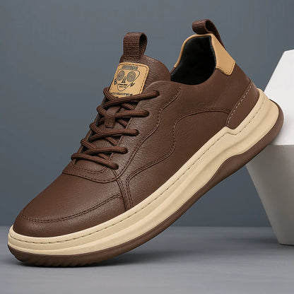 Runeasily Milan Sneaker aus echtem Leder