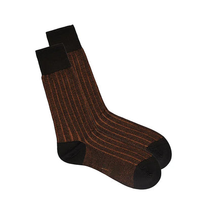 3D Striped Mid-tube Dress Socks
