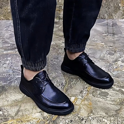 Heritage Oxfords - Premium Grain Leather Business Casual Shoes