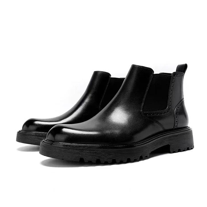 Chelsea Boots im Retro-Chic | Vintage-inspirierte Herren-Lederstiefeletten