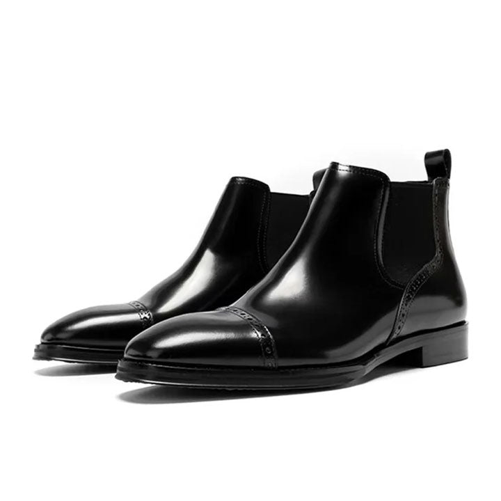 Elite High-Shine Chelsea Boots: Der Inbegriff britischer Business- und Abendgarderobe