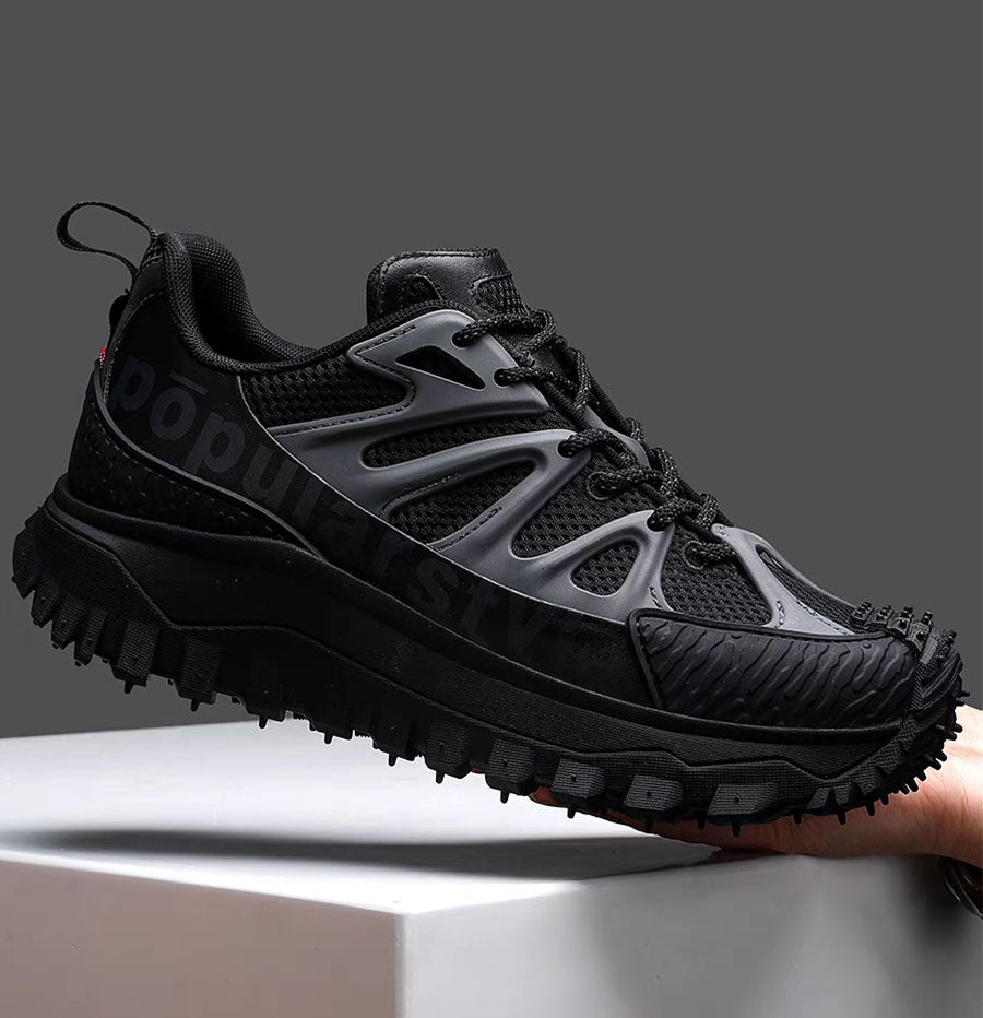New Mesh Thick-Sole Outdoor Hiking Sneakers