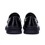 New Genuine Leather Breathable Soft-Sole Casual Dress Shoes for Men - Woven First-Layer Cowhide Loafers