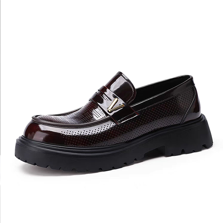 Luxury Slip-On Loafers - Handcrafted First-Layer Calfskin Shoes（Pre-sale）